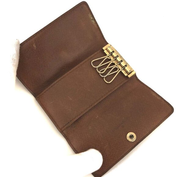 Louis Vuitton Monogram Multicles 4 Ring Key Case Brown/2BJ2084 lux0-101225 - Picture 5 of 8